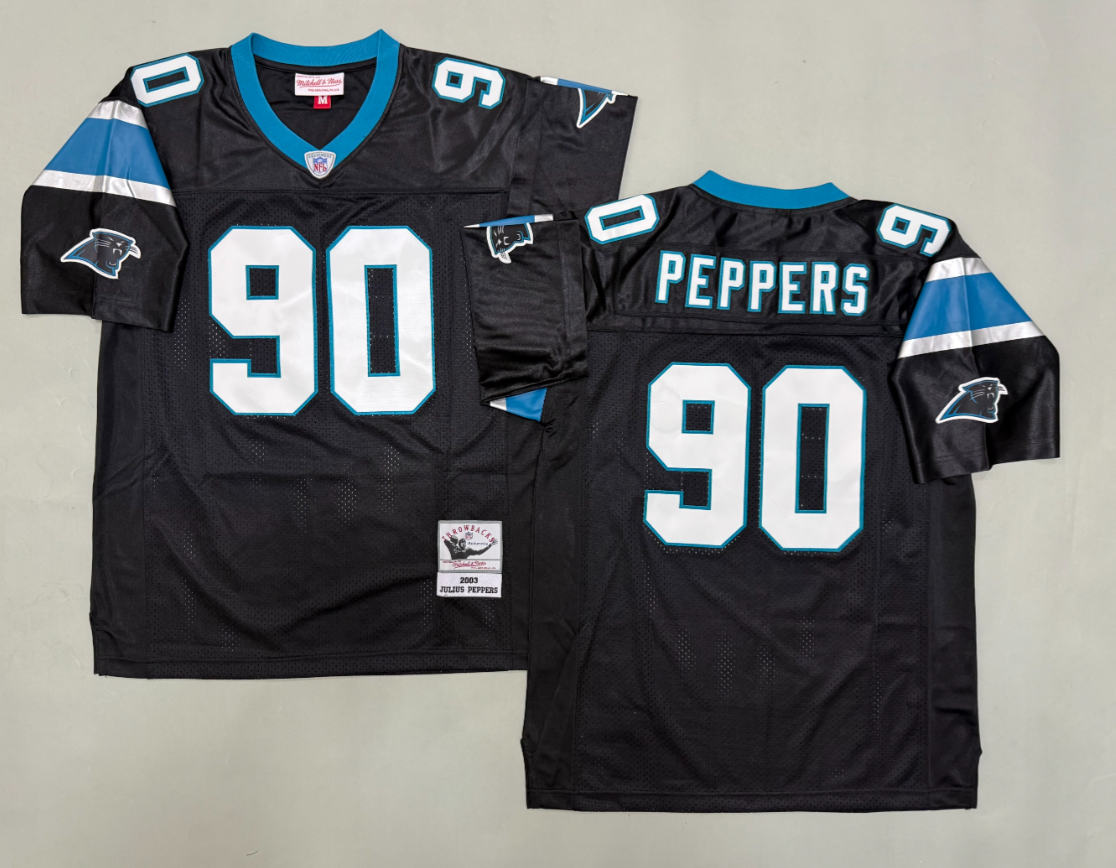 Julius Peppers Carolina Panthers Authentic Throwback Retired Player Jersey