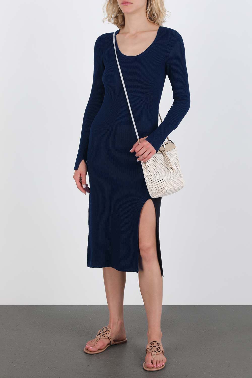 TORY BURCH סנדלי מילר מעור ניוד