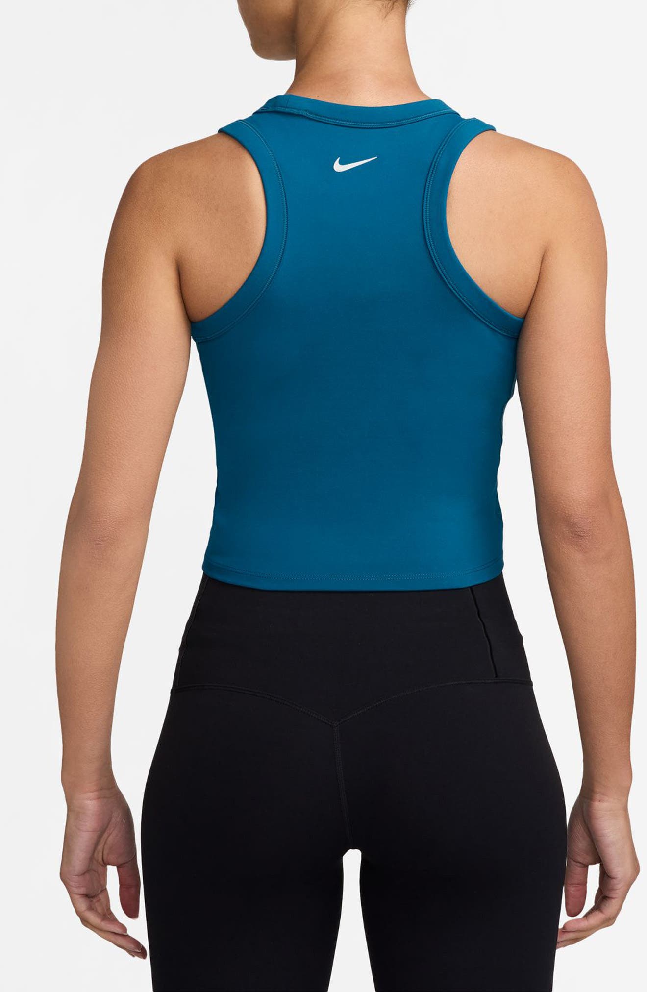 Nike One Fitted Dri-FIT Cropped Tank Top