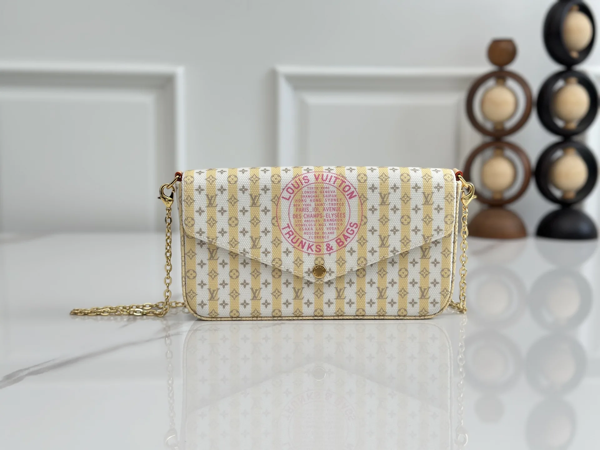 Louis Vuitton Yellow Pochette Crossbody Bag product photo from LabelPicks