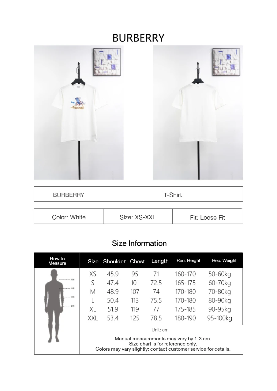 Burberry White Beach Graphic T-Shirt product photo from LabelPicks