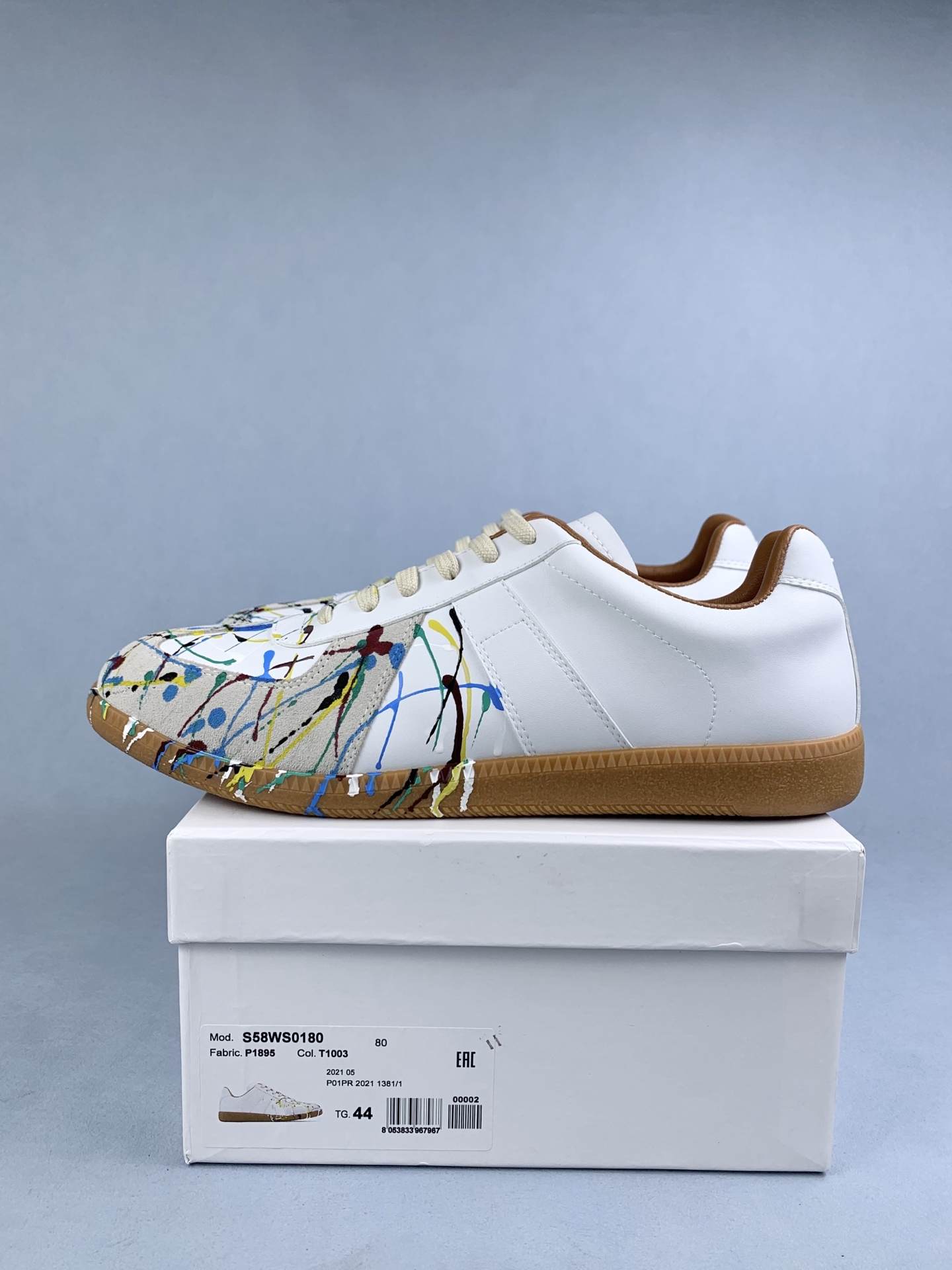 Maison Margiela Replica Paint Low-Top Sneakers