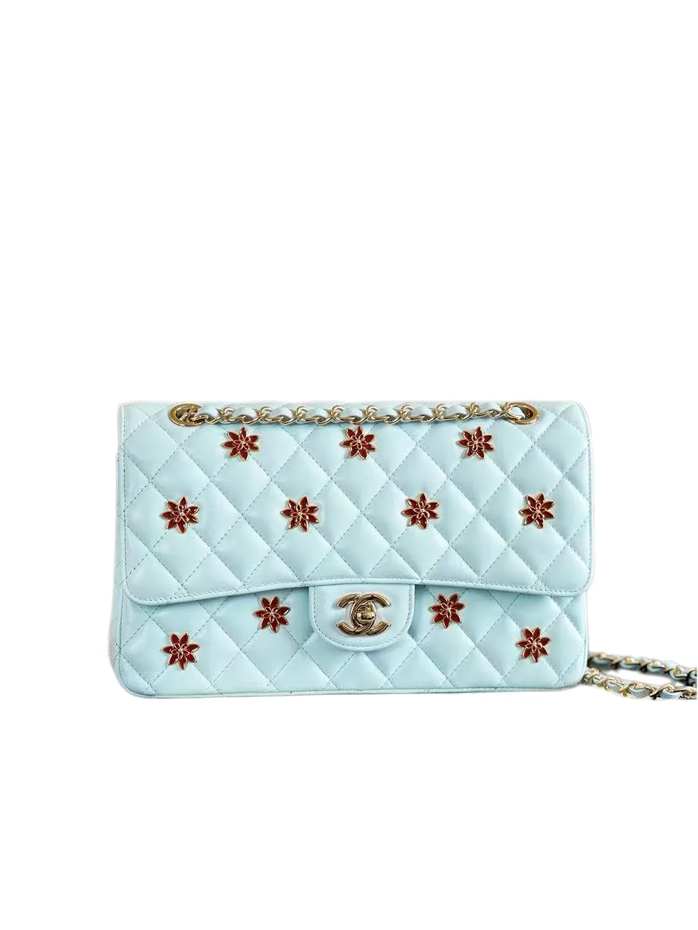 Chanel Pink Classic Flap Quilted Leather Shoulder Bag product photo from LabelPicks