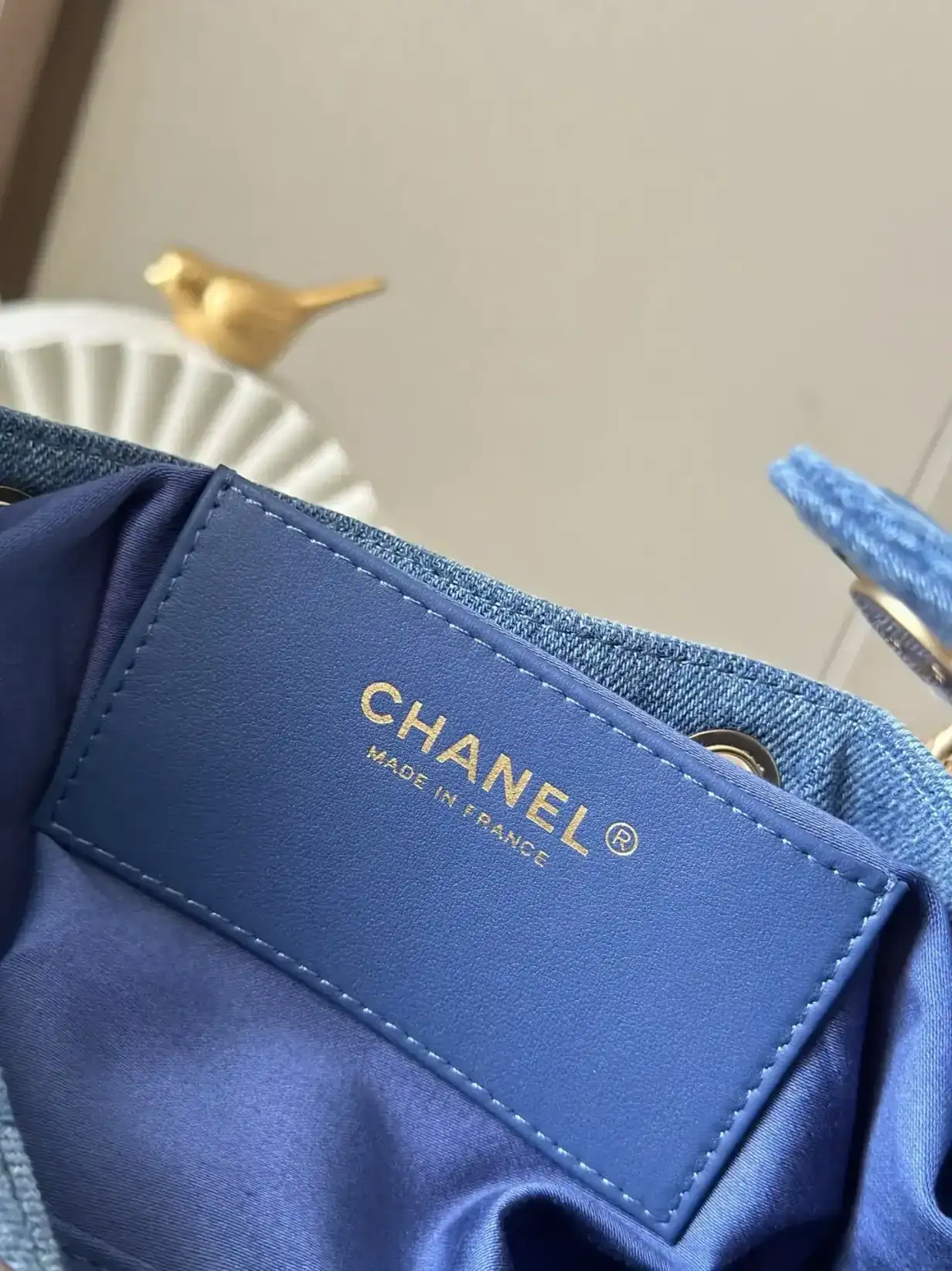 Chanel Blue Quilted Leather Hobo Bag product photo from LabelPicks