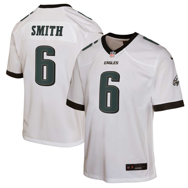 DeVonta Smith Philadelphia Eagles Nike Youth Game Jersey - White