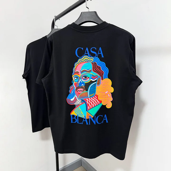 Art Design Print Round Neck T-Shirt