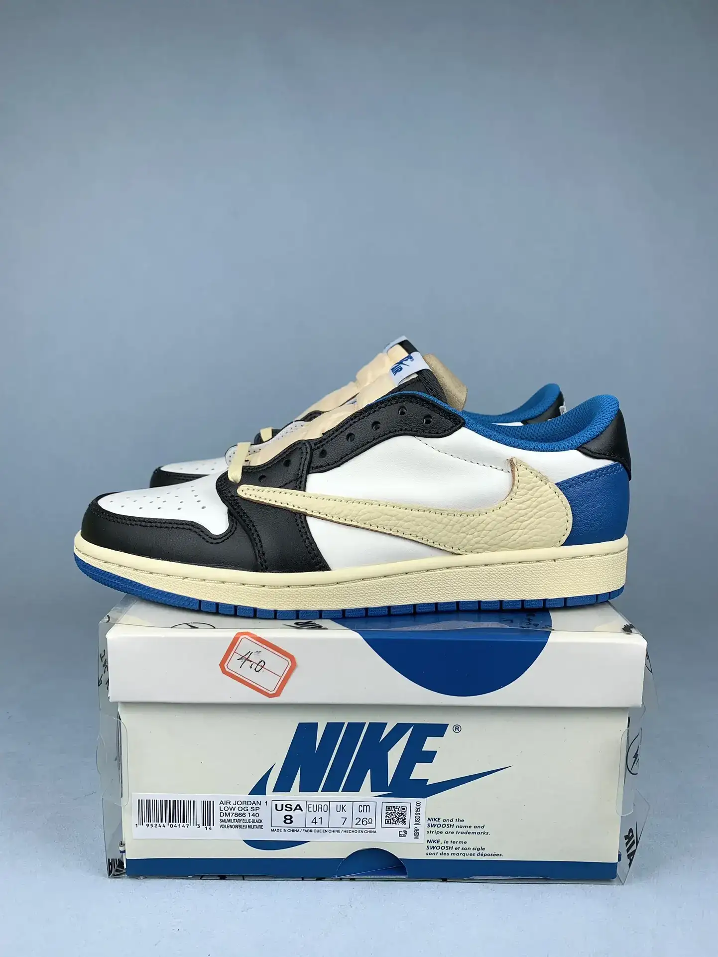 Fragment Design x Travis Scott x Air Jordan 1 Low OG SP Shoes product photo from LabelPicks