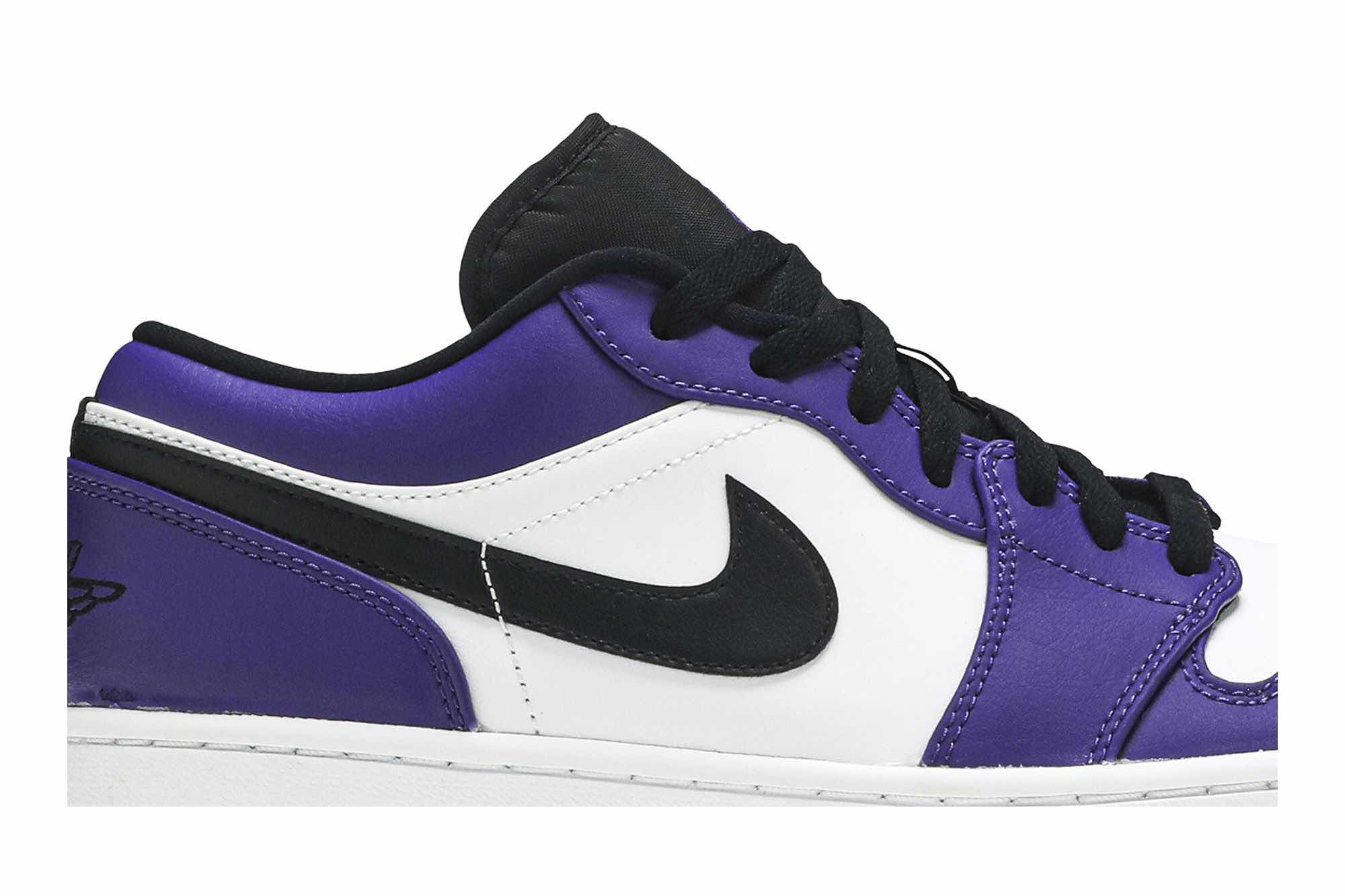 Air Jordan 1 Low ‘Court Purple White’ 553558-500