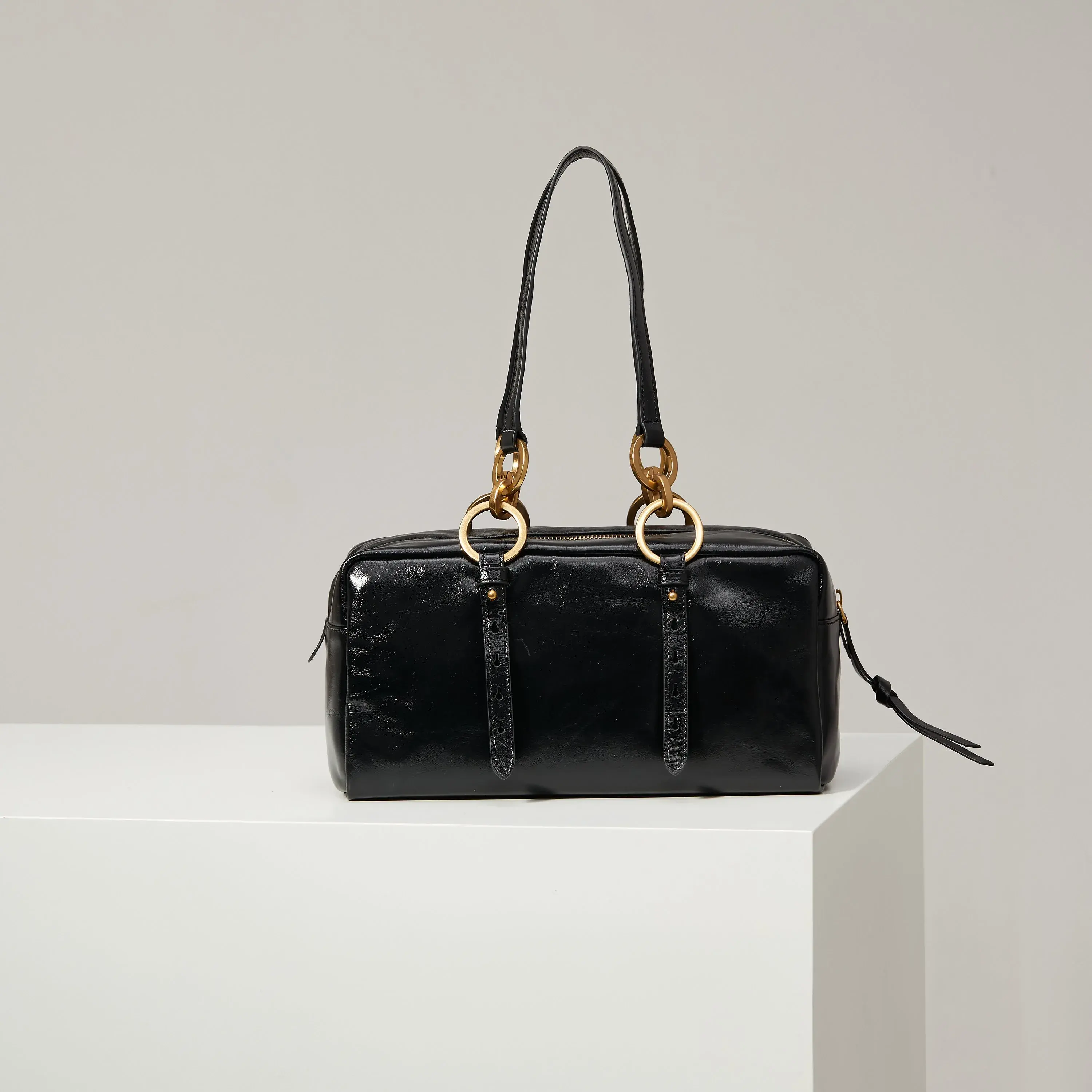 Prada Black Top Handle Bag product photo from LabelPicks