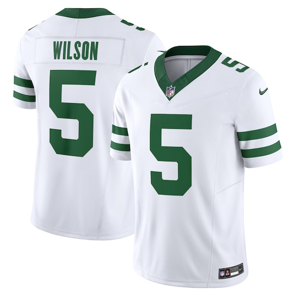 Garrett Wilson New York Jets Nike Vapor F.U.S.E. Limited Jersey  - Legacy White/Black