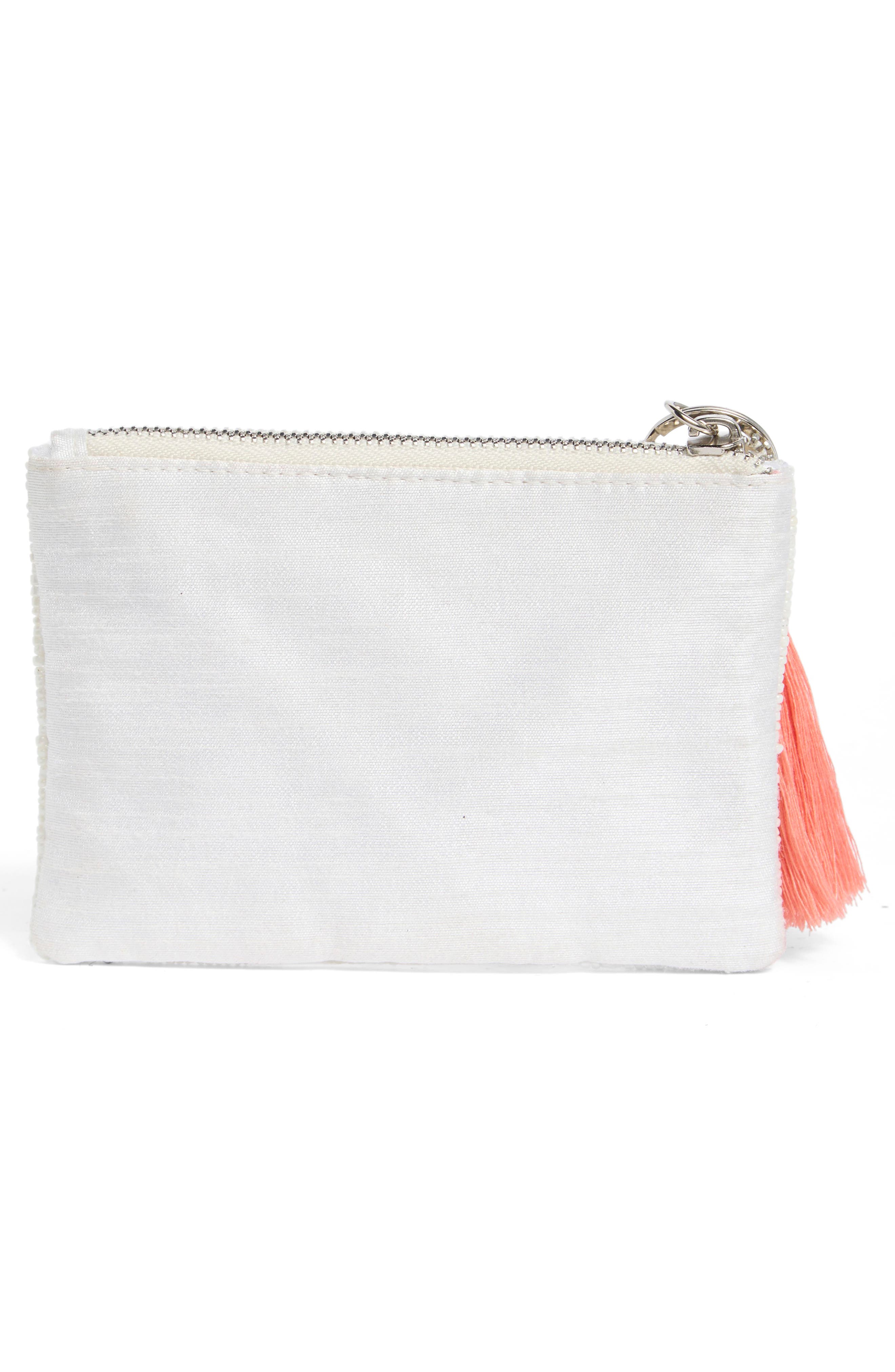 Collection XIIX Beaded Bicycle Coin Pouch