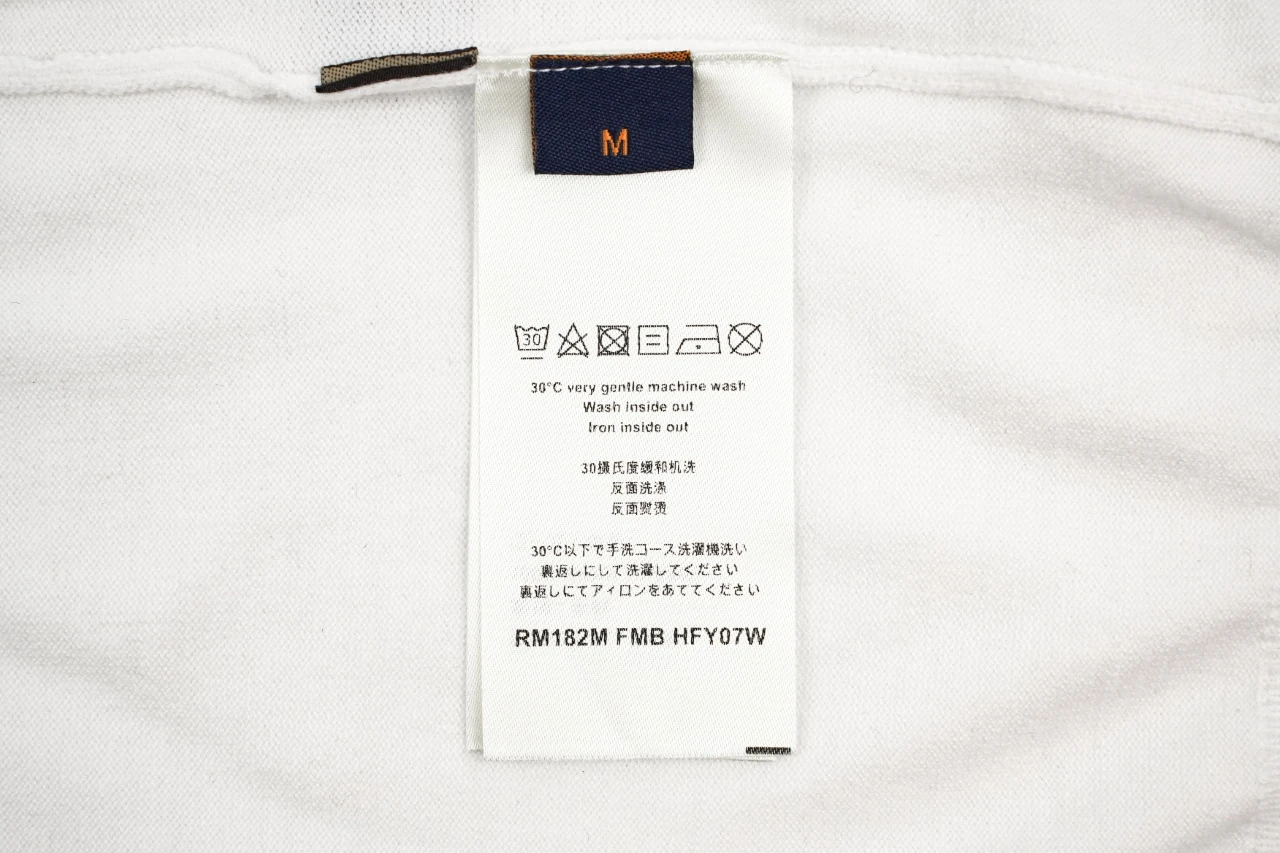 Louis Vuitton White Rope Monogram Letter Jacquard T-Shirt product photo from LabelPicks