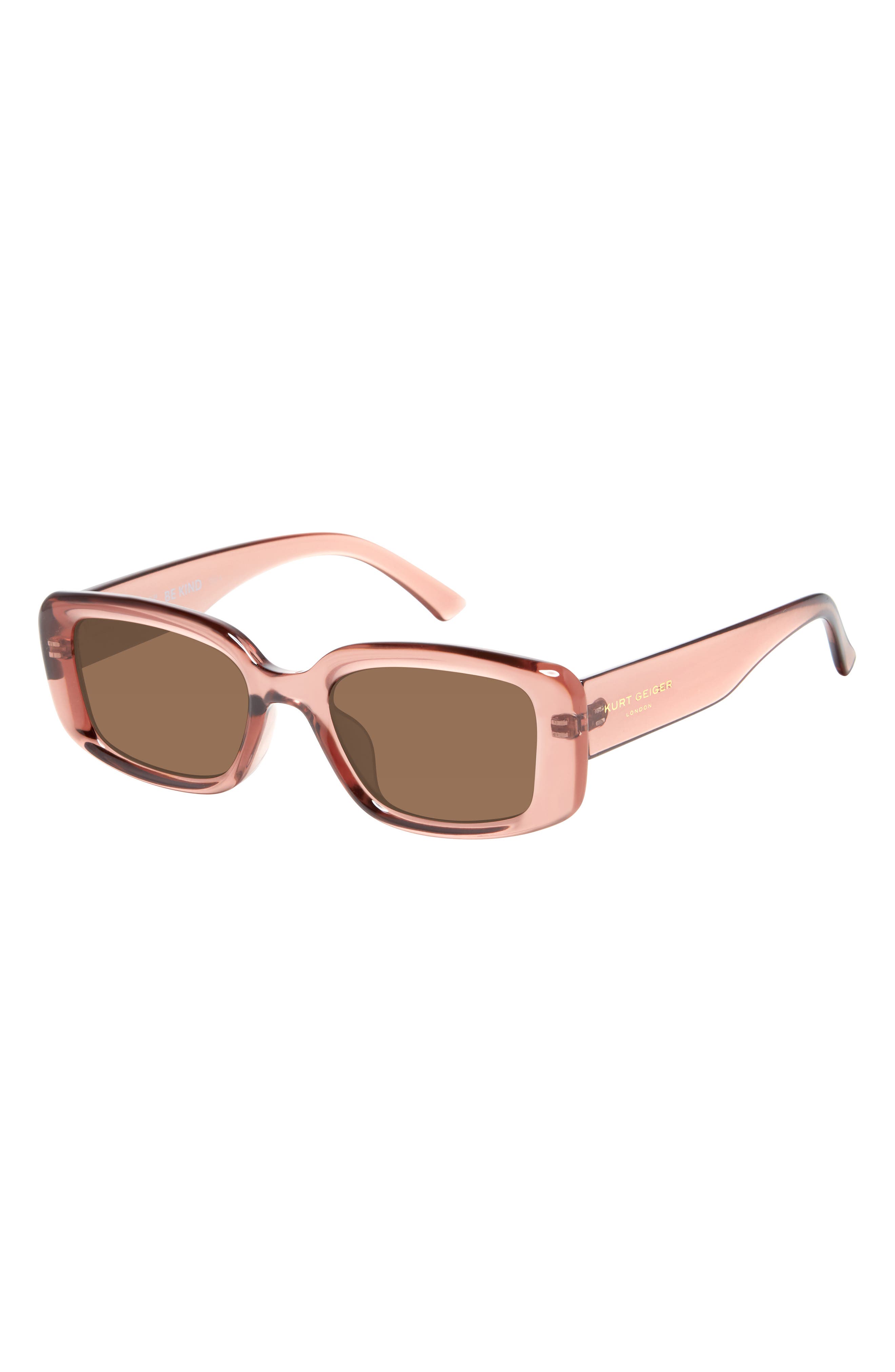 Kurt Geiger London 52mm Rectangular Sunglasses