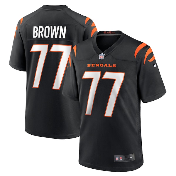 Trent Brown Cincinnati Bengals Nike Game Jersey -  Black