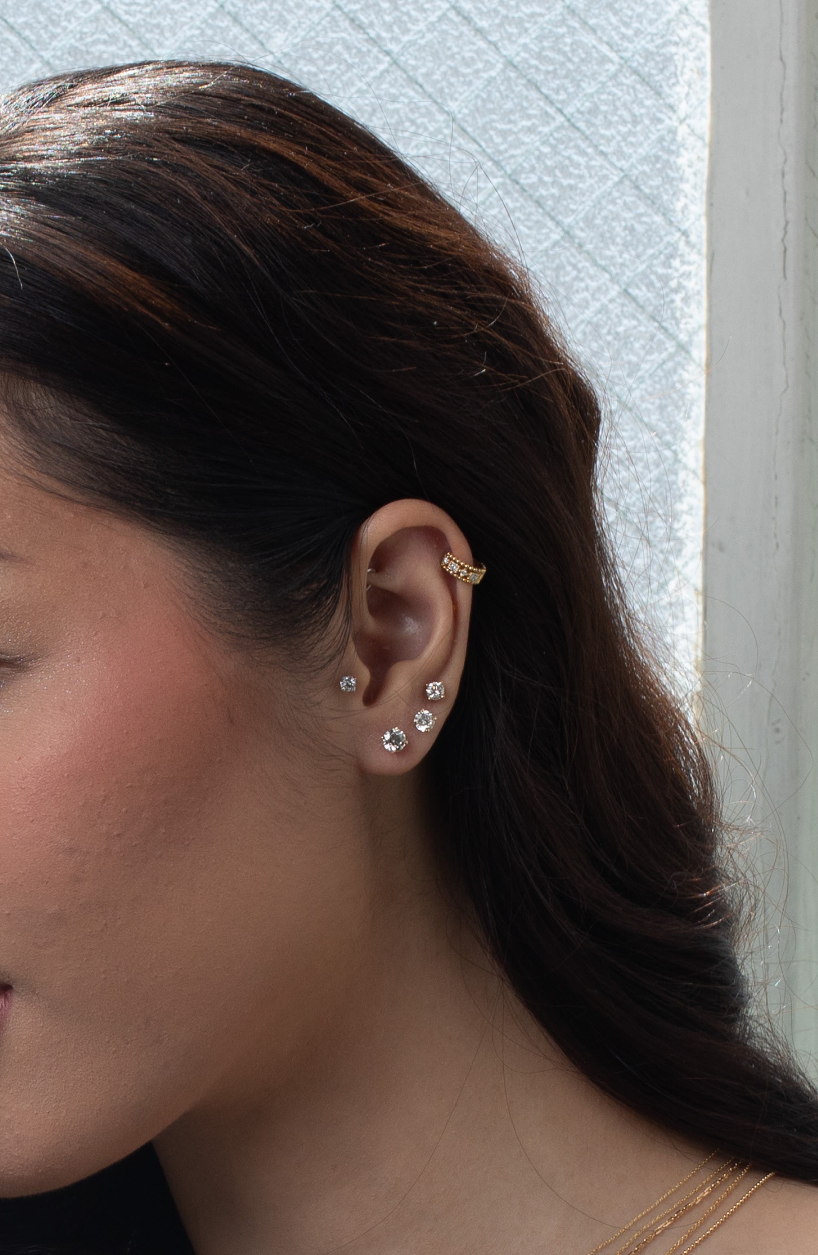 Bony Levy 14K Gold Prong Diamond Stud Earrings - 0.25 ctw. (Nordstrom Exclusive)