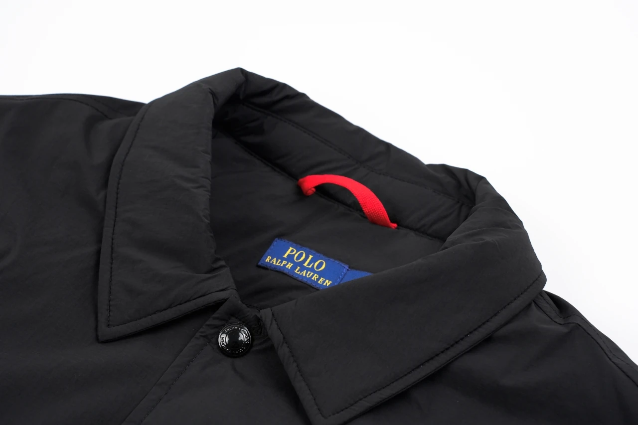 Ralph Lauren Black Pony Embroidered Hooded Padded Jacket product photo from LabelPicks