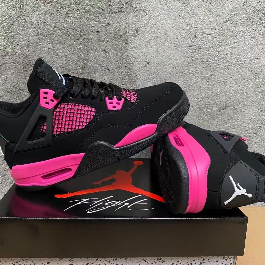 Air Jordan 4 Retro purplish-red