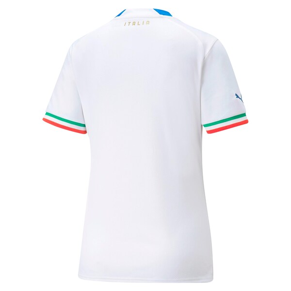 Italy National Team Puma Women's 2022/23 Away Replica Jersey - White