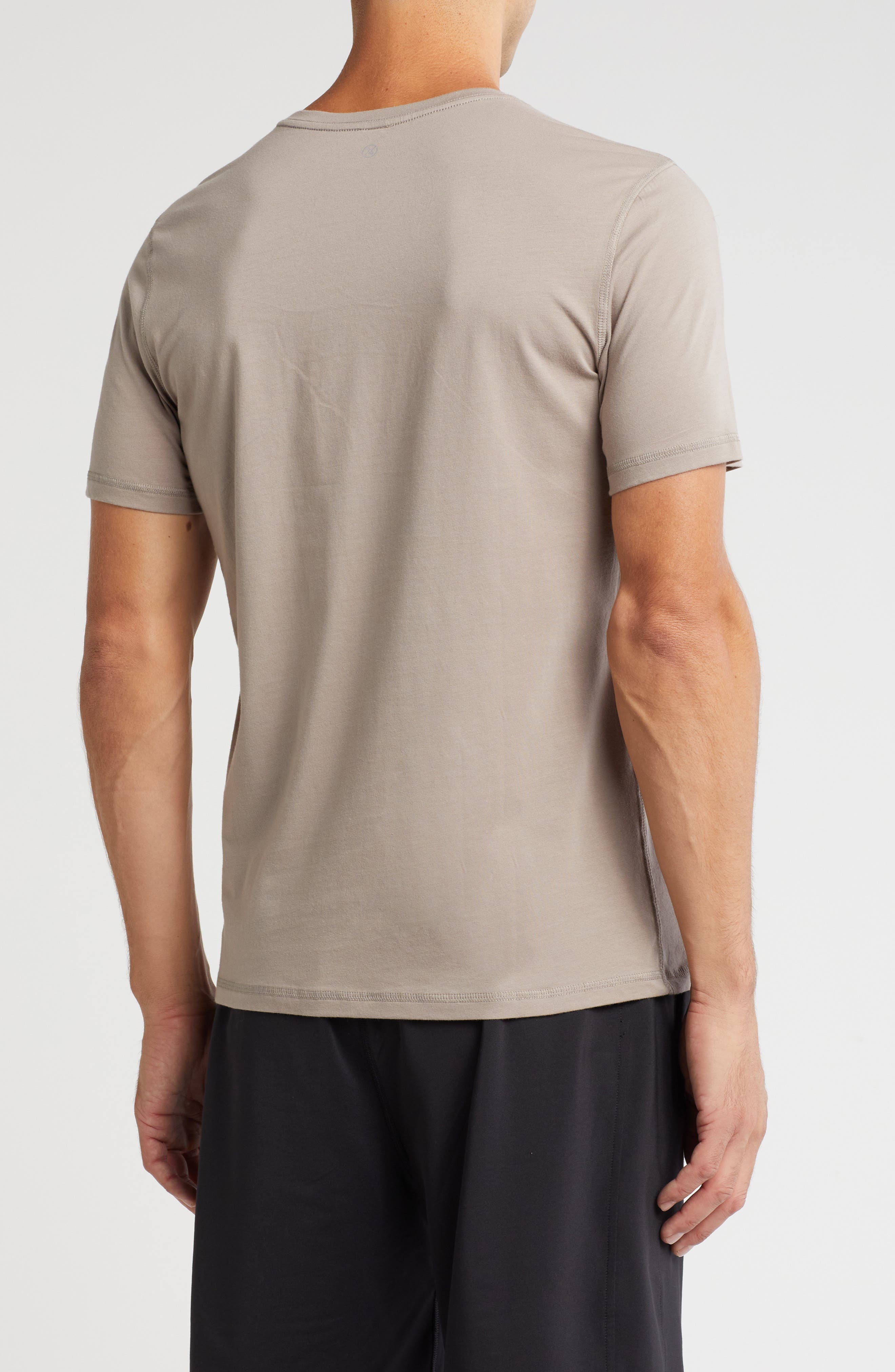 90 DEGREE BY REFLEX Stone Washed Stretch Pima Cotton T-Shirt