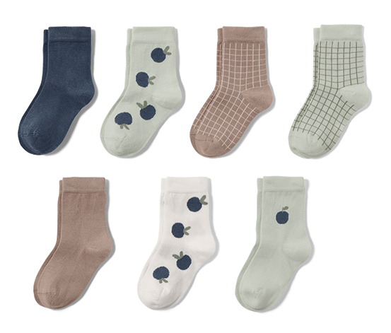 7 Paar Kleinkind-Socken
