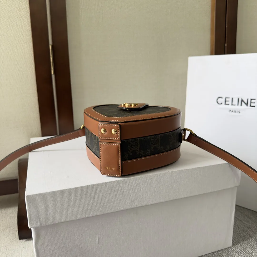 Celine Triomphe Canvas Box Crossbody Bag product photo from LabelPicks