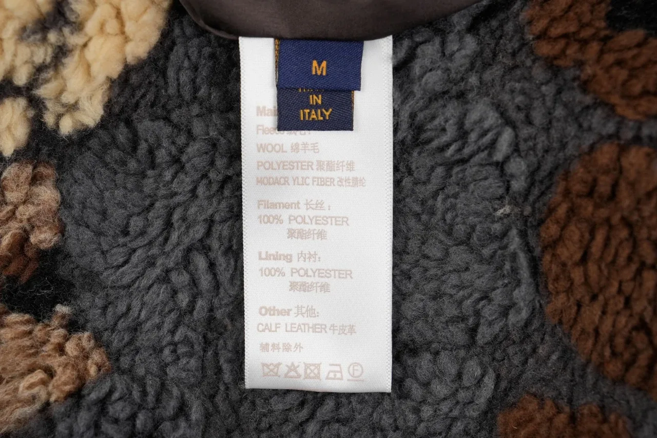 Louis Vuitton Dark Monogram Teddy Reversible Jacket product photo from LabelPicks