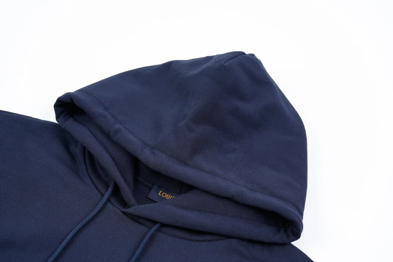 Louis Vuitton Navy Monogram Sailboat Embroidered Hoodie product photo from LabelPicks