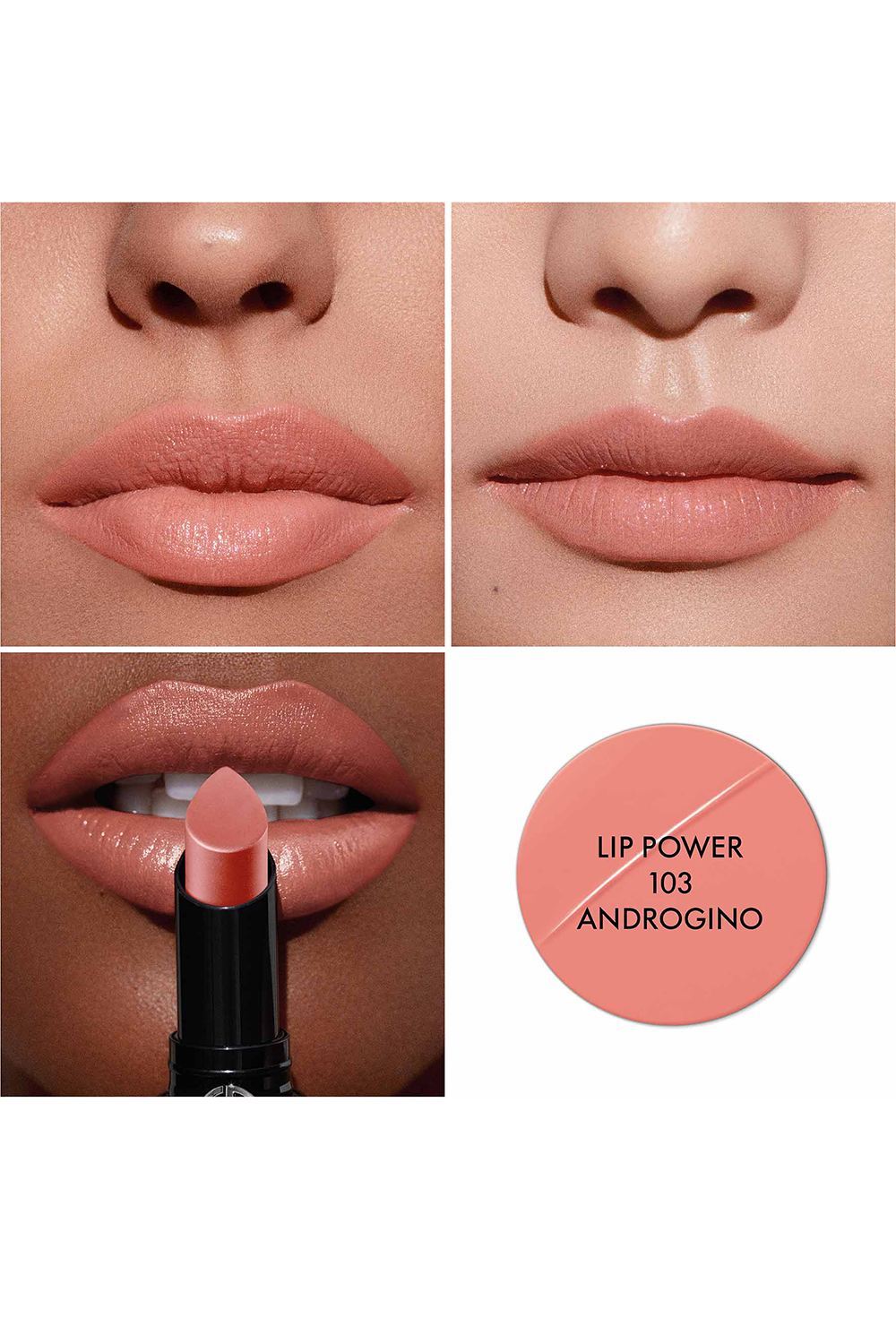 ARMANI BEAUTY שפתון עמיד ליפ פוואר 103