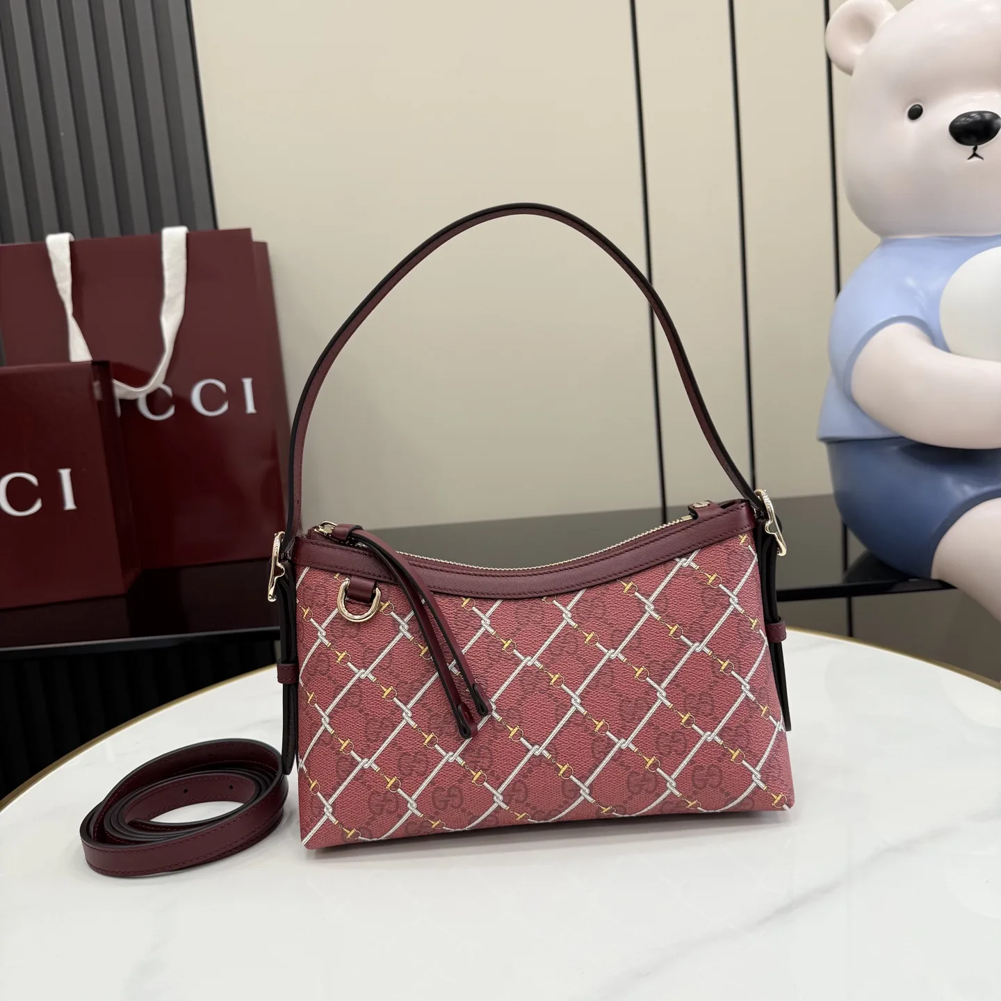 Gucci Pink Crossbody Bag product photo from LabelPicks