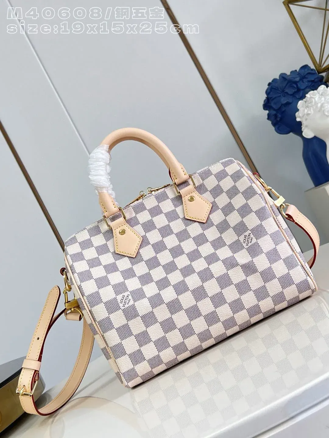 Louis Vuitton Speedy Canvas and Leather Top Handle Bag product photo from LabelPicks