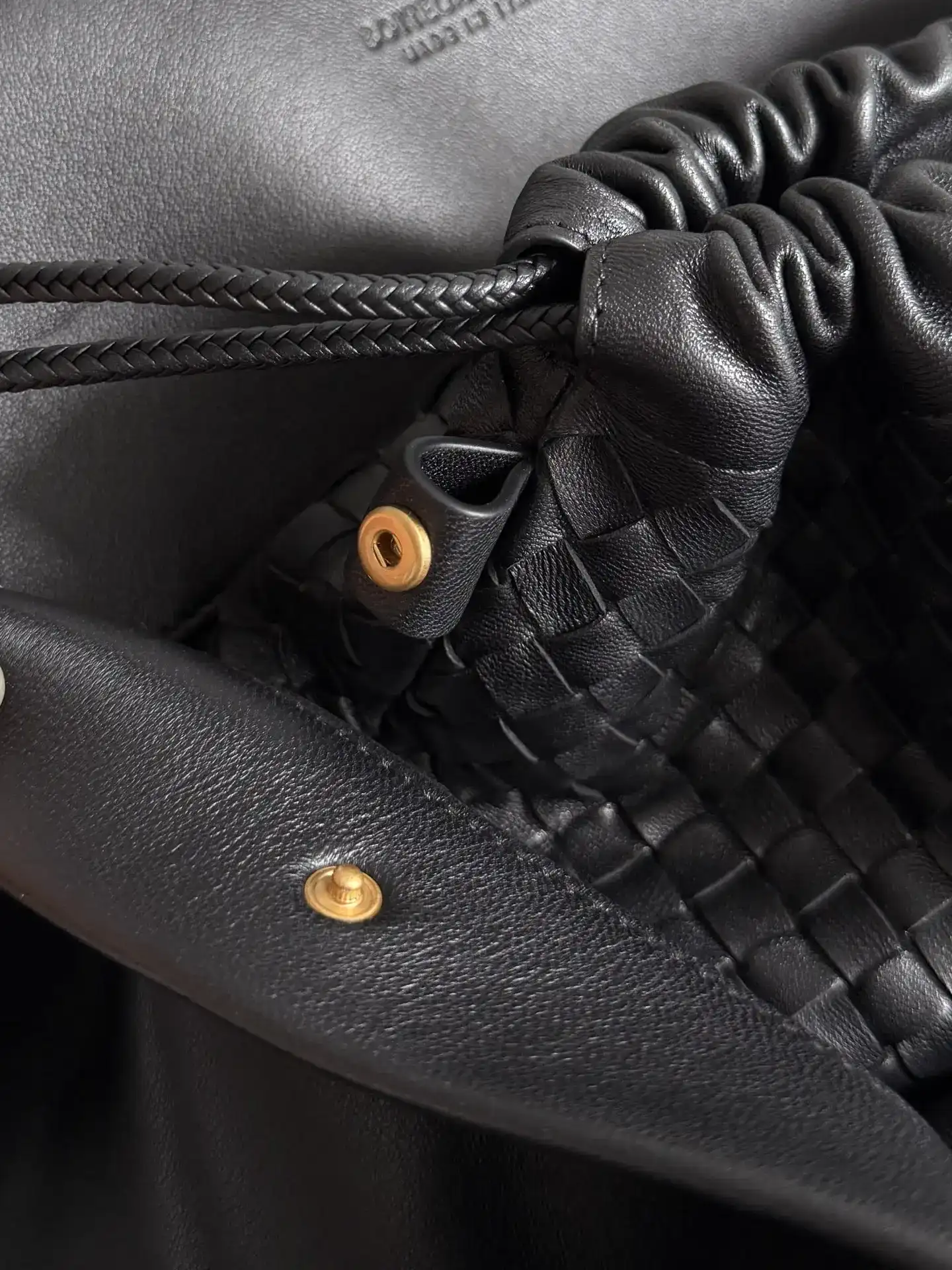 Bottega Veneta Intrecciato Woven Leather Dustbag Tote Bag product photo from LabelPicks