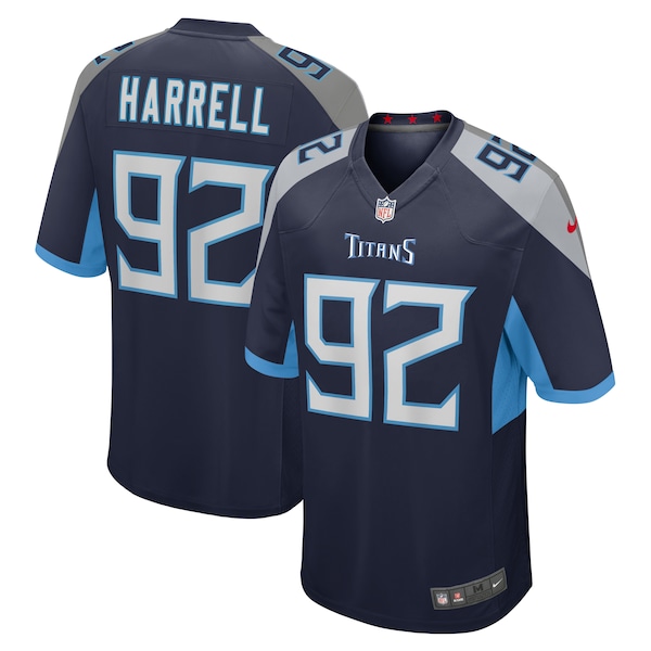 Jaylen Harrell Tennessee Titans Nike  Game Jersey -  Navy