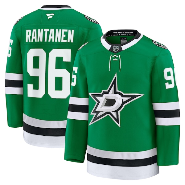 Mikko Rantanen Dallas Stars  Home Premium Jersey - Kelly Green