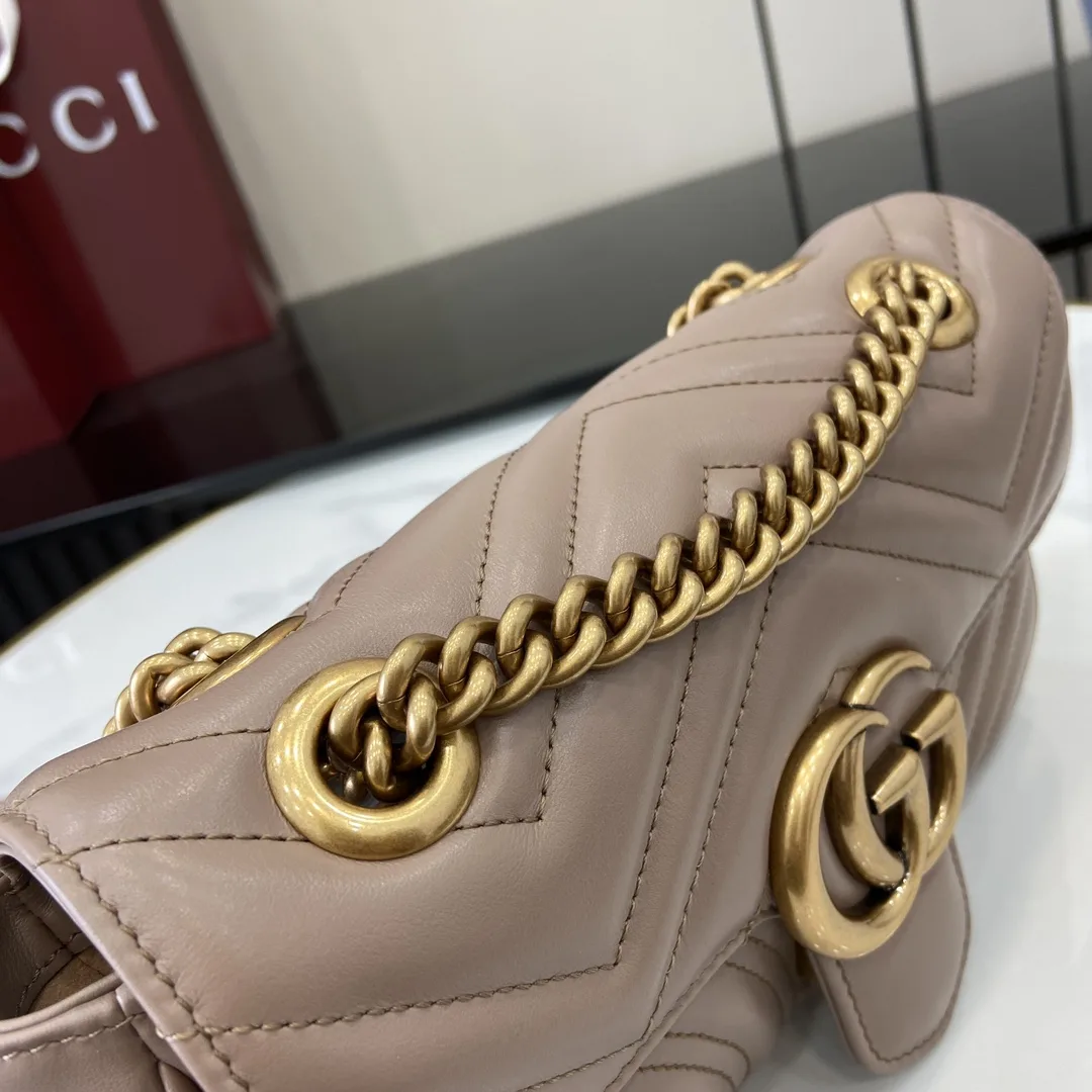 Gucci GG Supreme Canvas Marmont Crossbody Bag product photo from LabelPicks