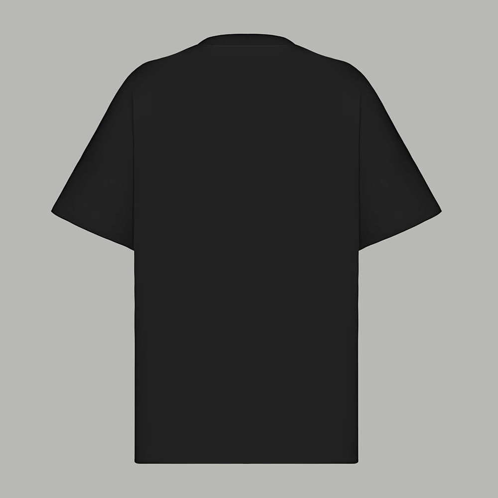 War Horse Print Round Neck T-Shirt