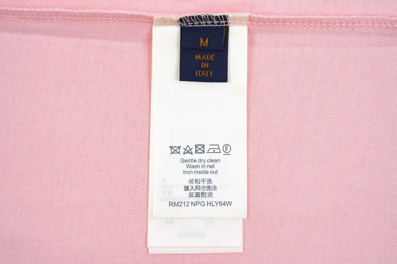 Louis Vuitton Pink Embossed Logo T-Shirt product photo from LabelPicks