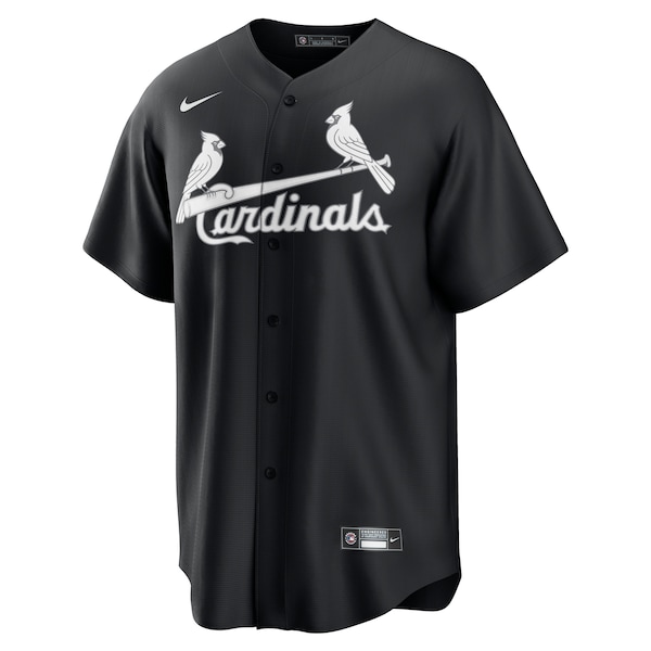St. Louis Cardinals Nike Official Replica Jersey - Black/White