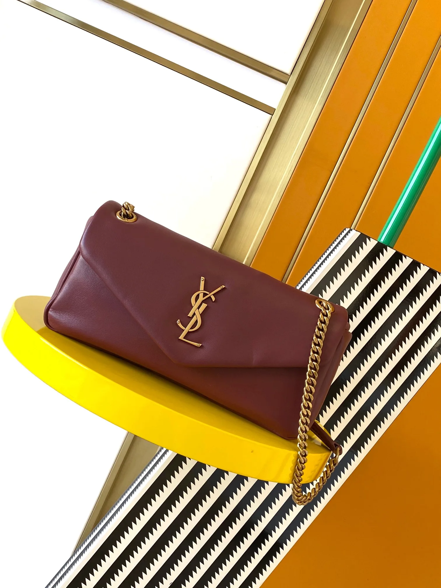 Saint Laurent Lambskin Shoulder Bag product photo from LabelPicks