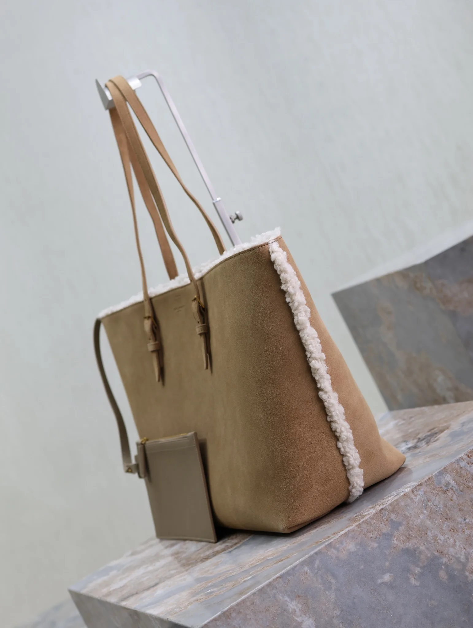 Saint Laurent Beige Tote Bag product photo from LabelPicks