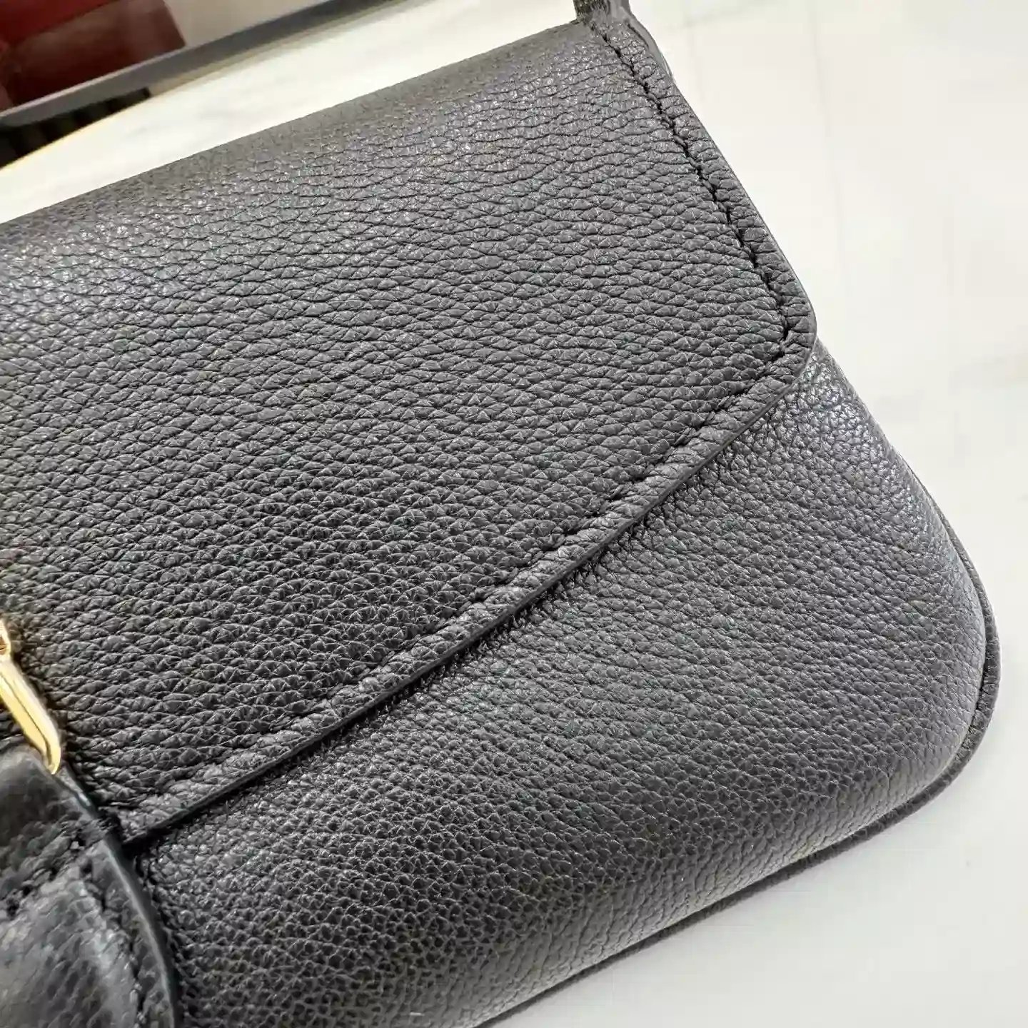 Gucci Black Jackie Quilted Leather Shoulder Bag product photo from LabelPicks