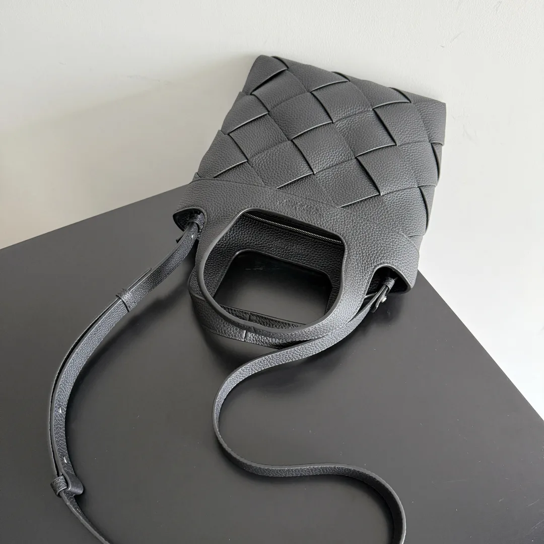 Bottega Veneta Intrecciato Woven Leather Diago Top Handle Bag product photo from LabelPicks