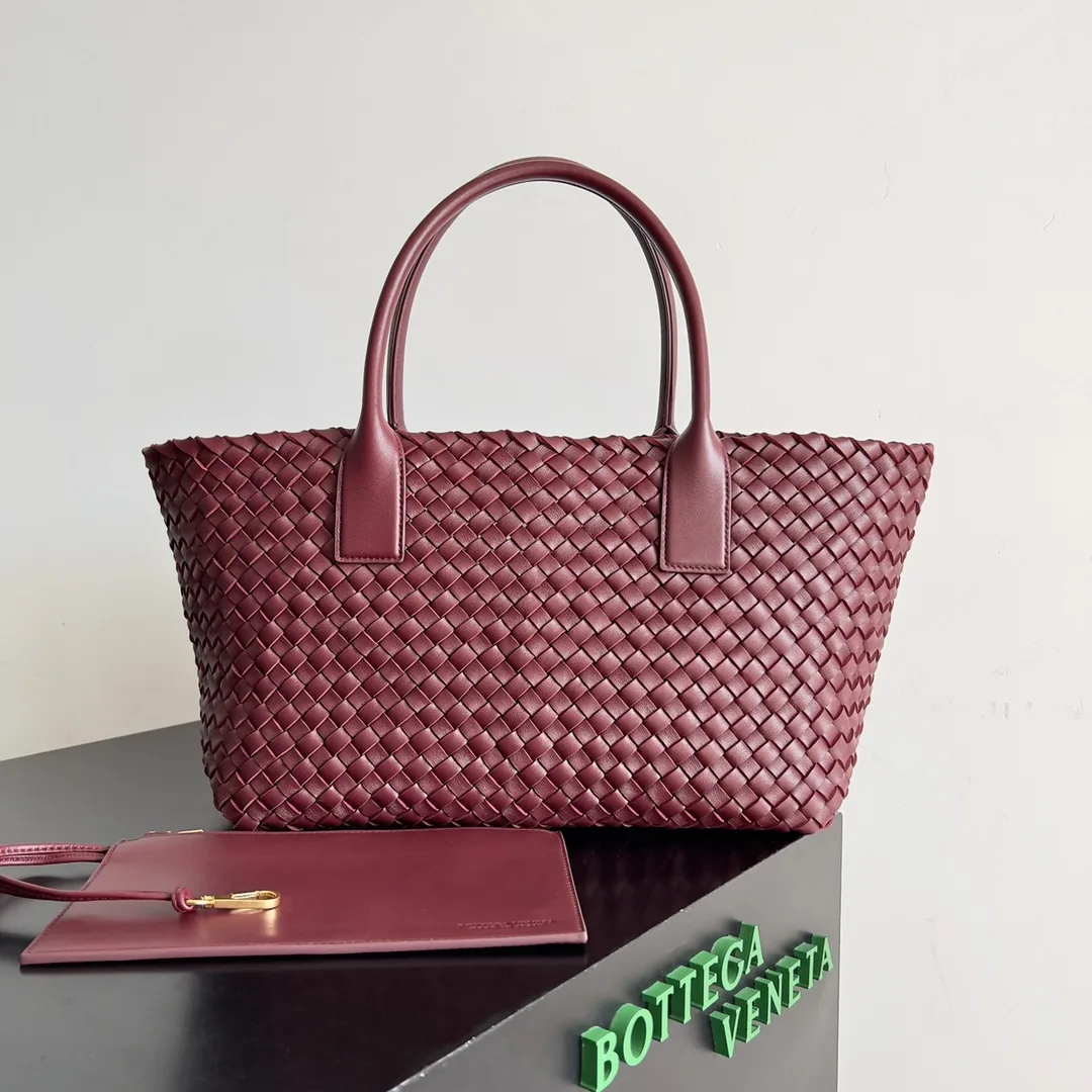 Bottega Veneta Cabat Intrecciato Woven Leather Tote Bag product photo from LabelPicks