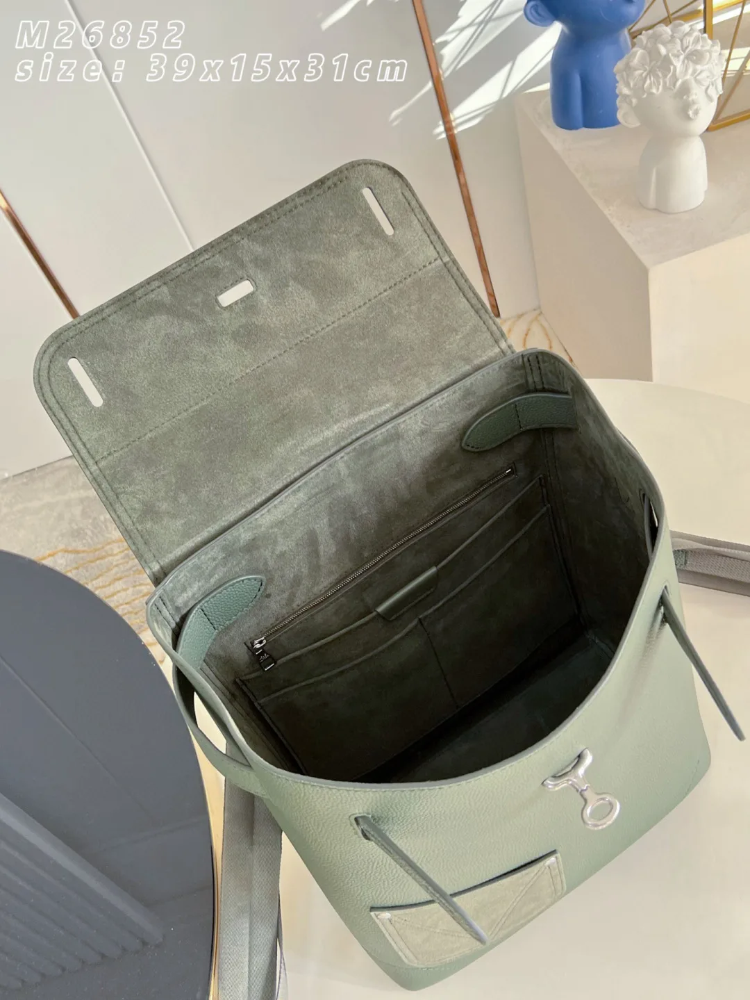 Louis Vuitton Grained Leather Backpack product photo from LabelPicks