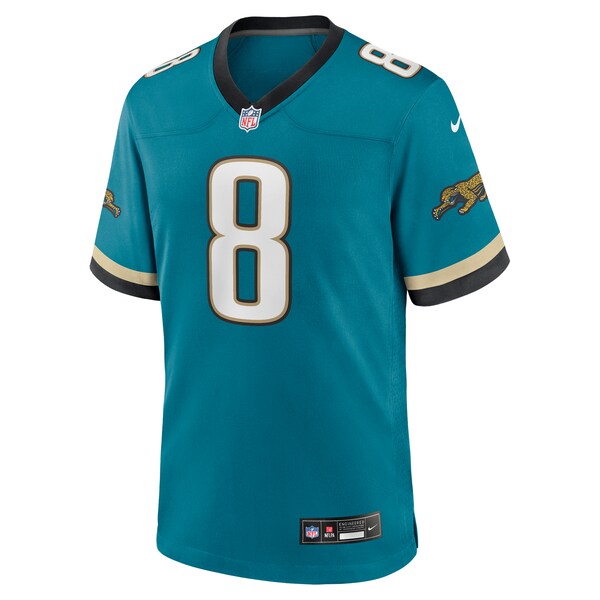 Mark Brunell Jacksonville Jaguars Nike Prowler Throwback Retired Player Game Jersey - Teal