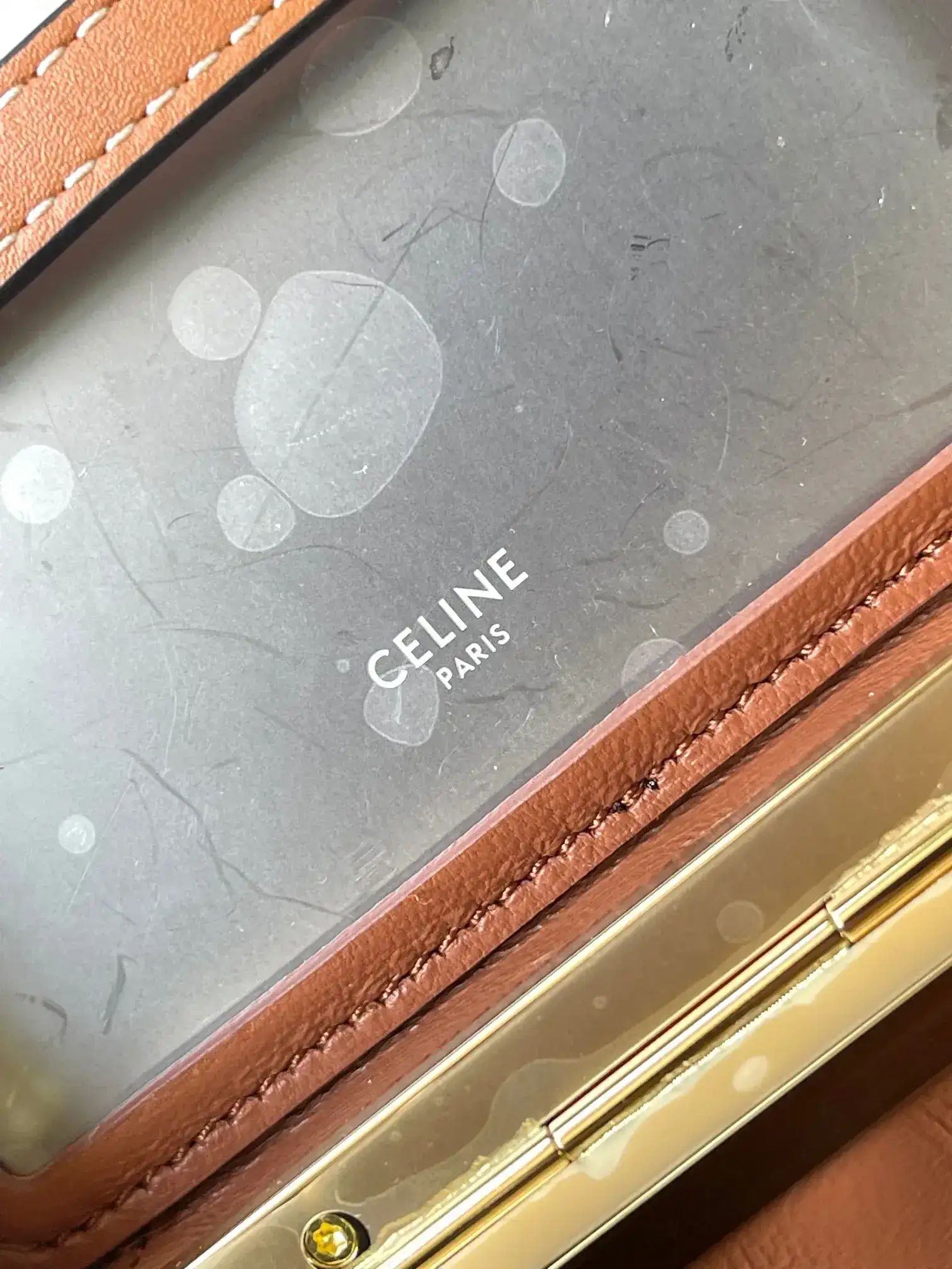 Celine Lambskin Box Top Handle Bag product photo from LabelPicks
