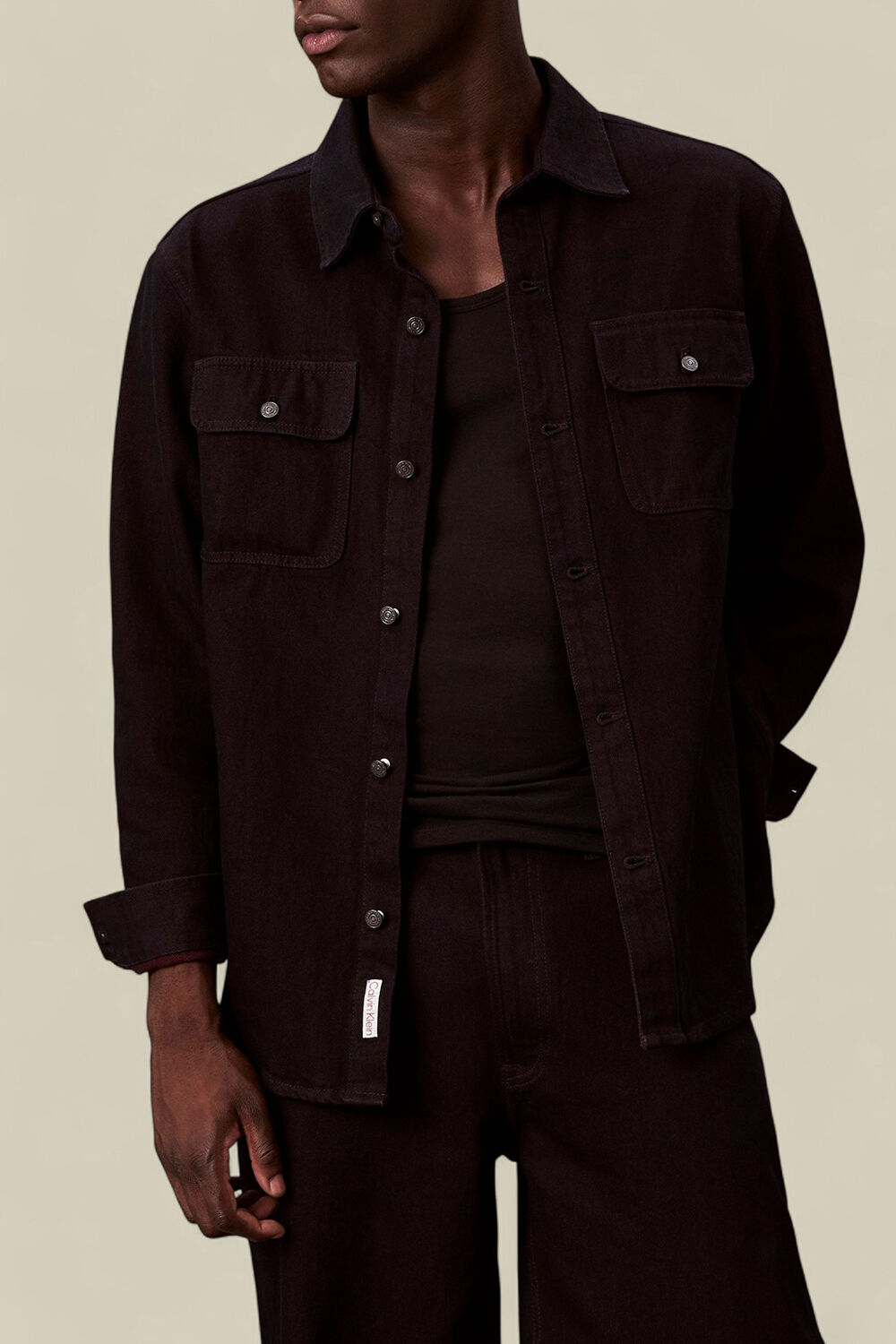 CALVIN KLEIN ז'קט ג'ינס