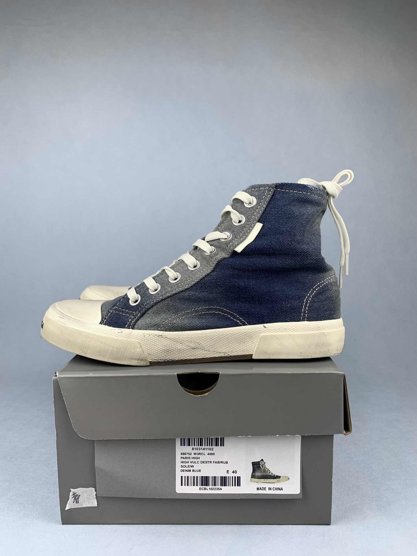 Balenciaga Paris High Top Sneaker