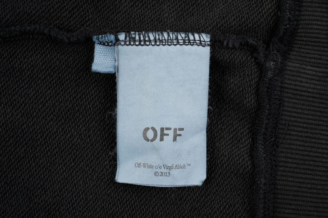 Off-White Black Saint Matthew Painting Graphic Hoodie product photo from LabelPicks