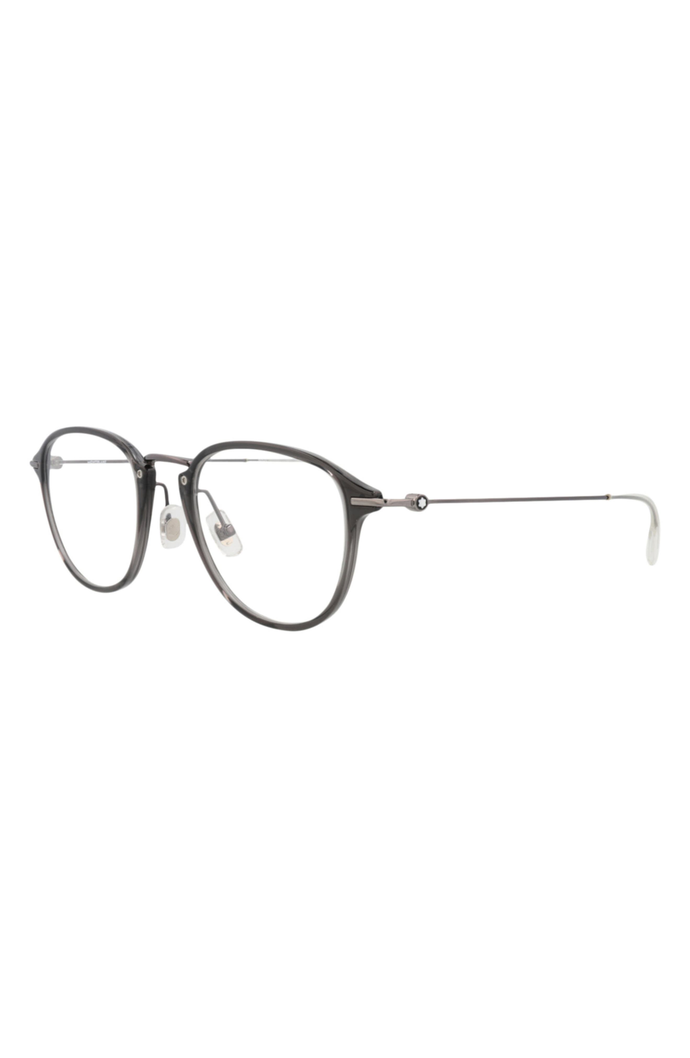 Montblanc 51mm Round Optical Glasses