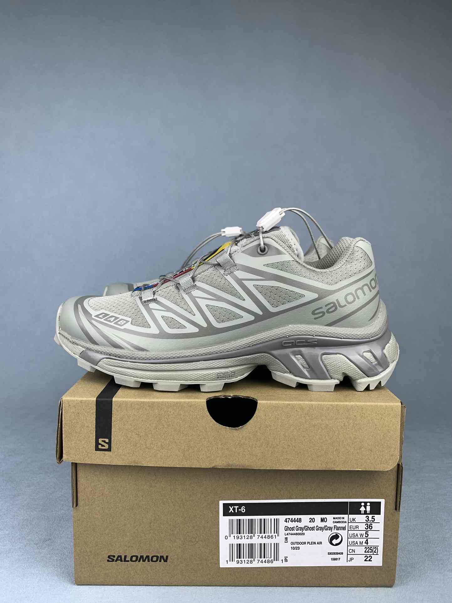 Salomon XT-6 “Ghost Grey” Shoes